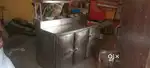 Under counter fridge with assembly for restaurant