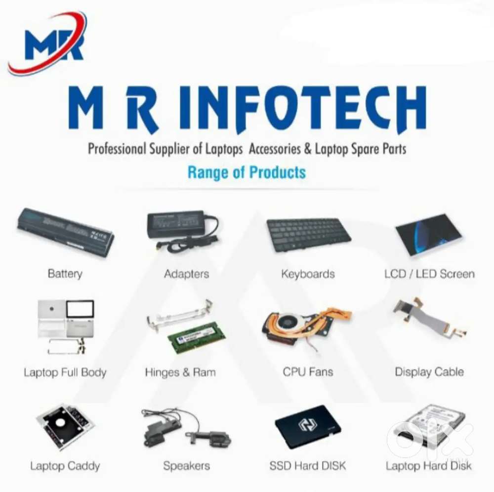 ALL LAPTOP ACCESSORIES & LAPTOP SPARE PARTS