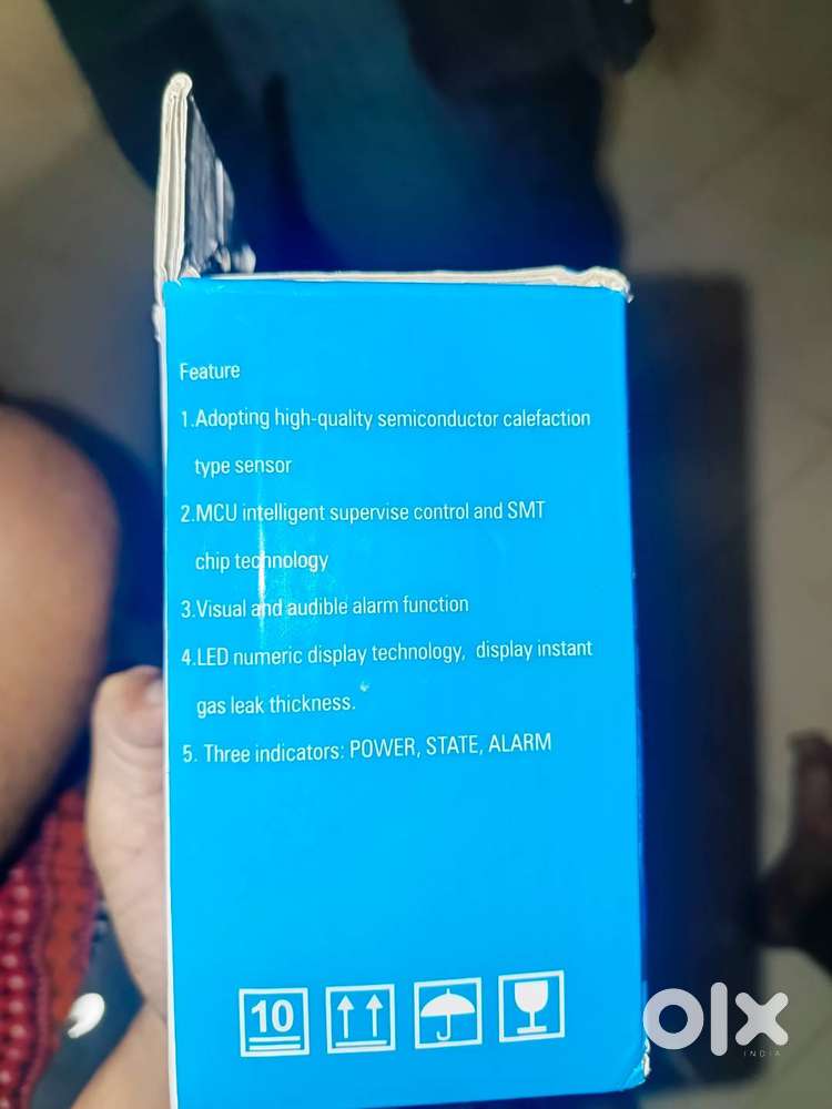 Gas alarm for kitchen safety