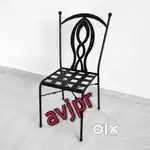 New Heavy-Duty Rod Iron Chair for Sale – Ideal for Home, Cafe, Garden