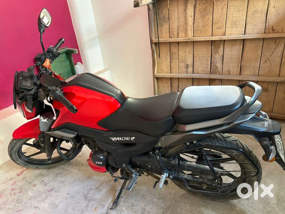 Tvs Raider 125cc bike, only 10 thousand kilometer driven,overall Good