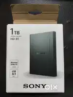 Sony 1TB External Hard Disk