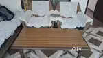 5 seater sofa set with wooden table