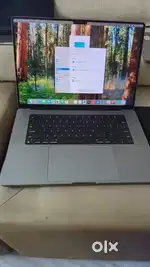 Apple Macbook Pro M1 16GB,512GB 16inches Screen very less Used laptop