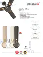Sujata Remote controlled BLDC Ceiling Fan Energy Efficient