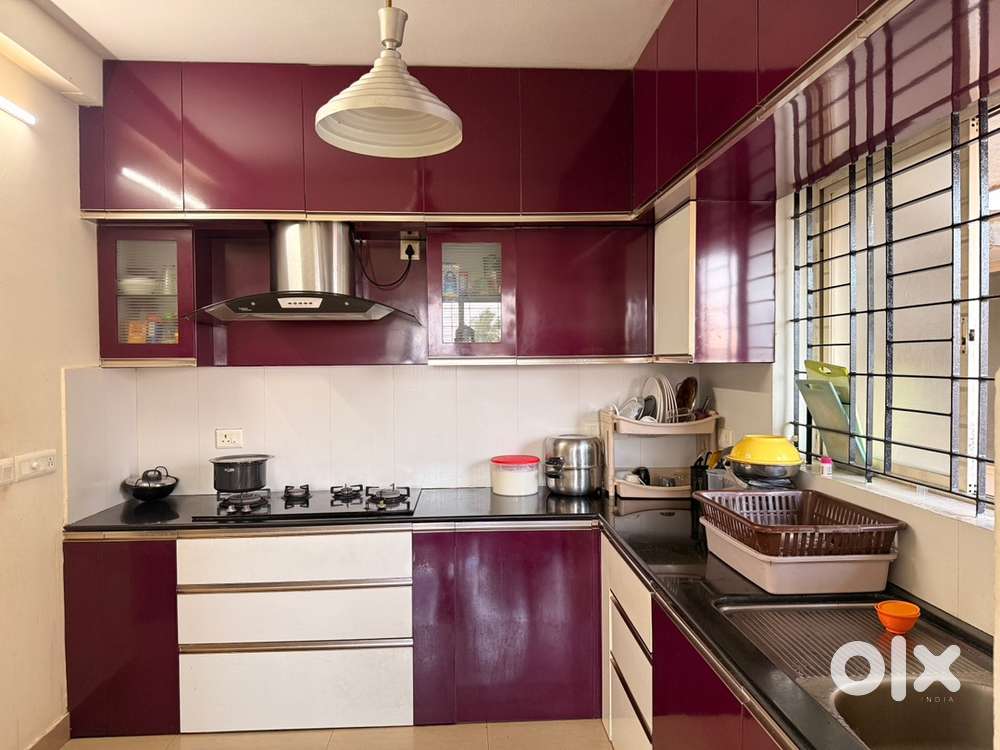 Semi Furnished House for Rent at Marnamikatte, Jeppu