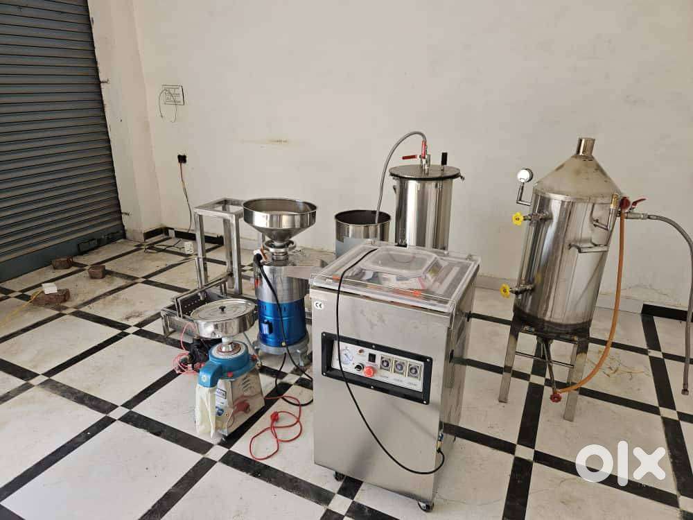 soya milk and paneer making machine