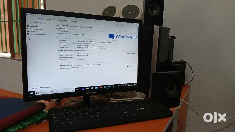খুব সুন্দর কম্পিউটার 19 ইঞ্চি এলইডি office used