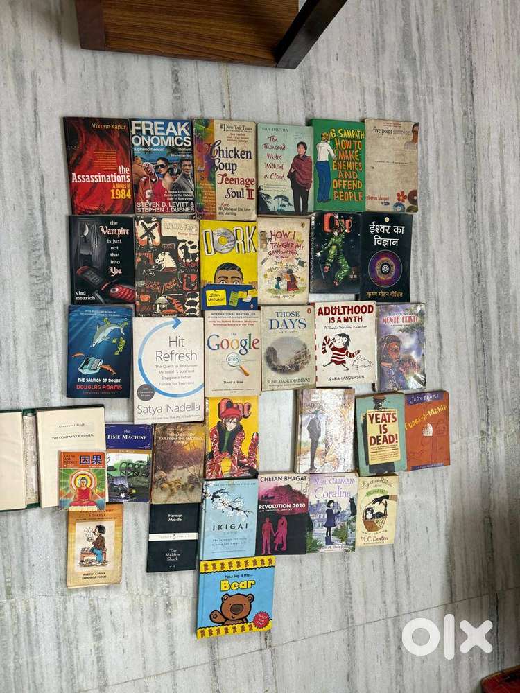 Collection of best selling fiction, non fiction, academic books