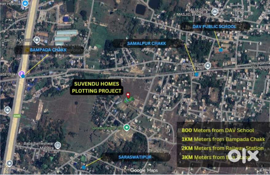 6 Decimil Residential Plots for Sale near Samalpur Chakk