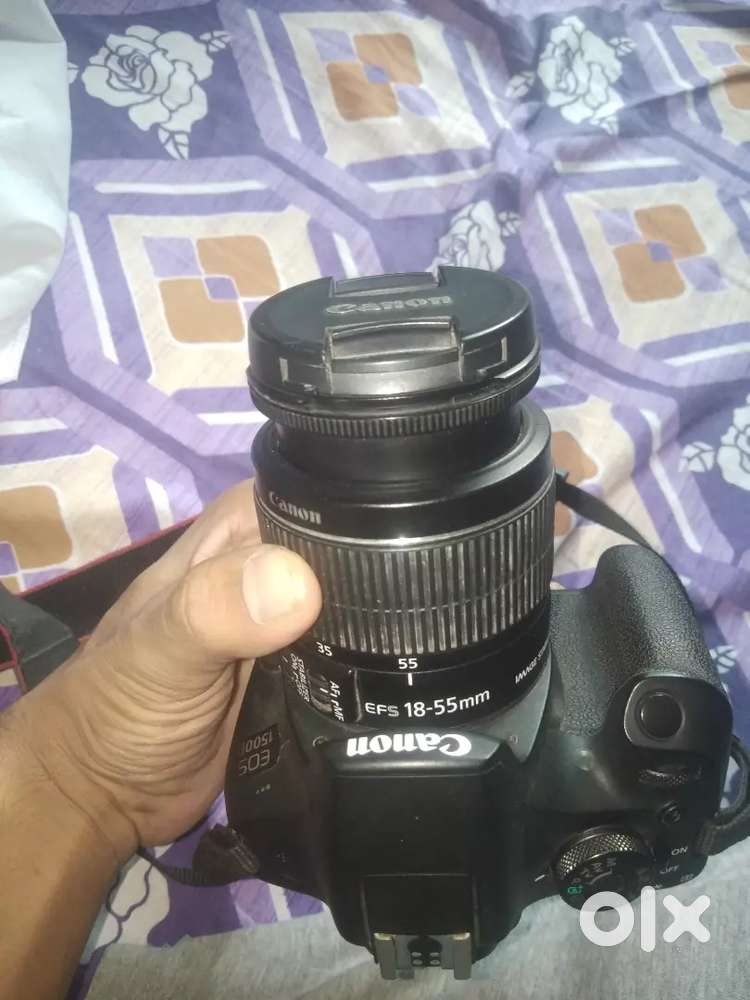 Canon 1500D DSLR + 18-55mm Lens – Excellent Condition