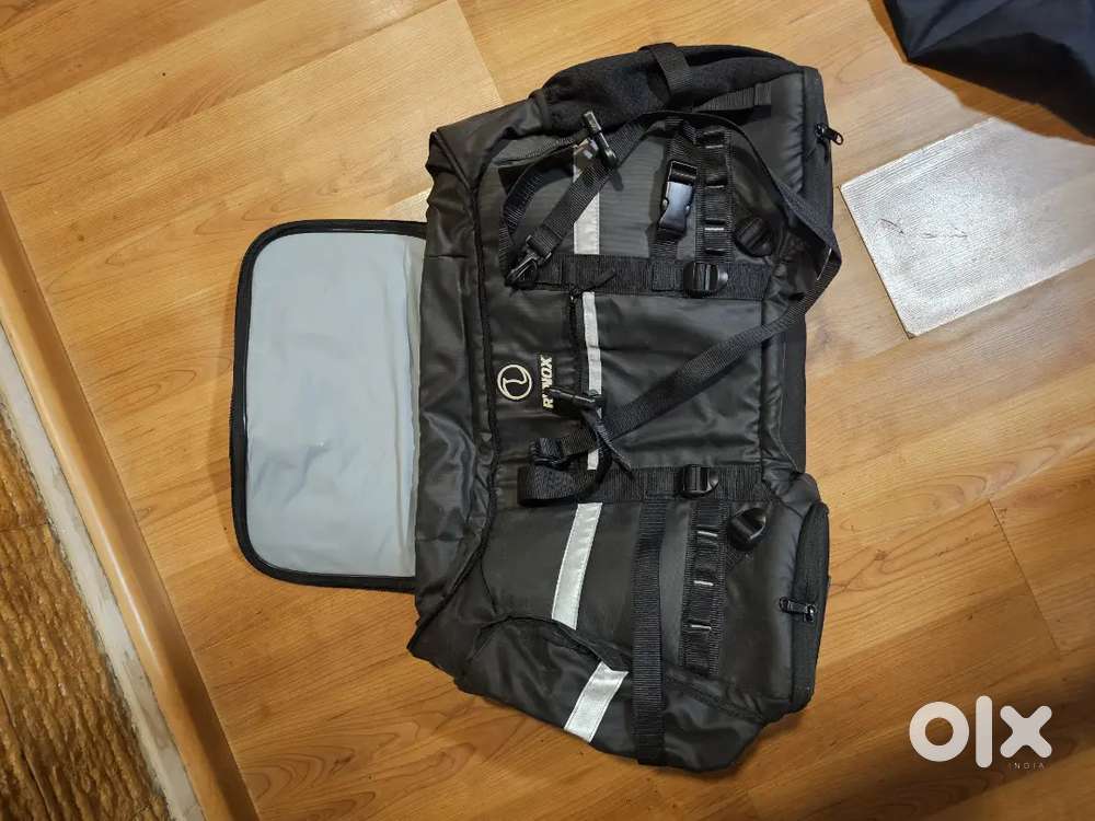 Rynox tailbag used only once immaculate condition