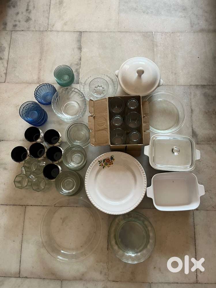 Glass Crokery set