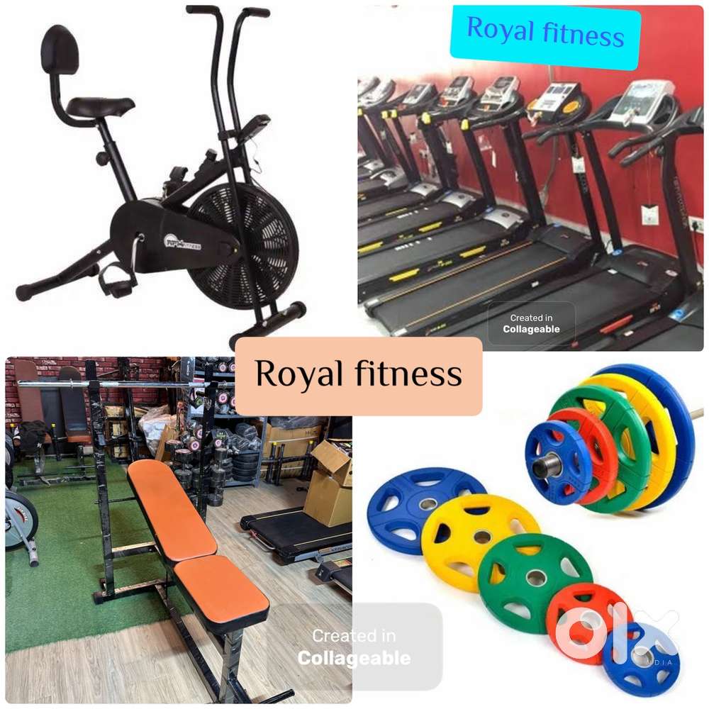 All gym exercise cycle and treadmill available