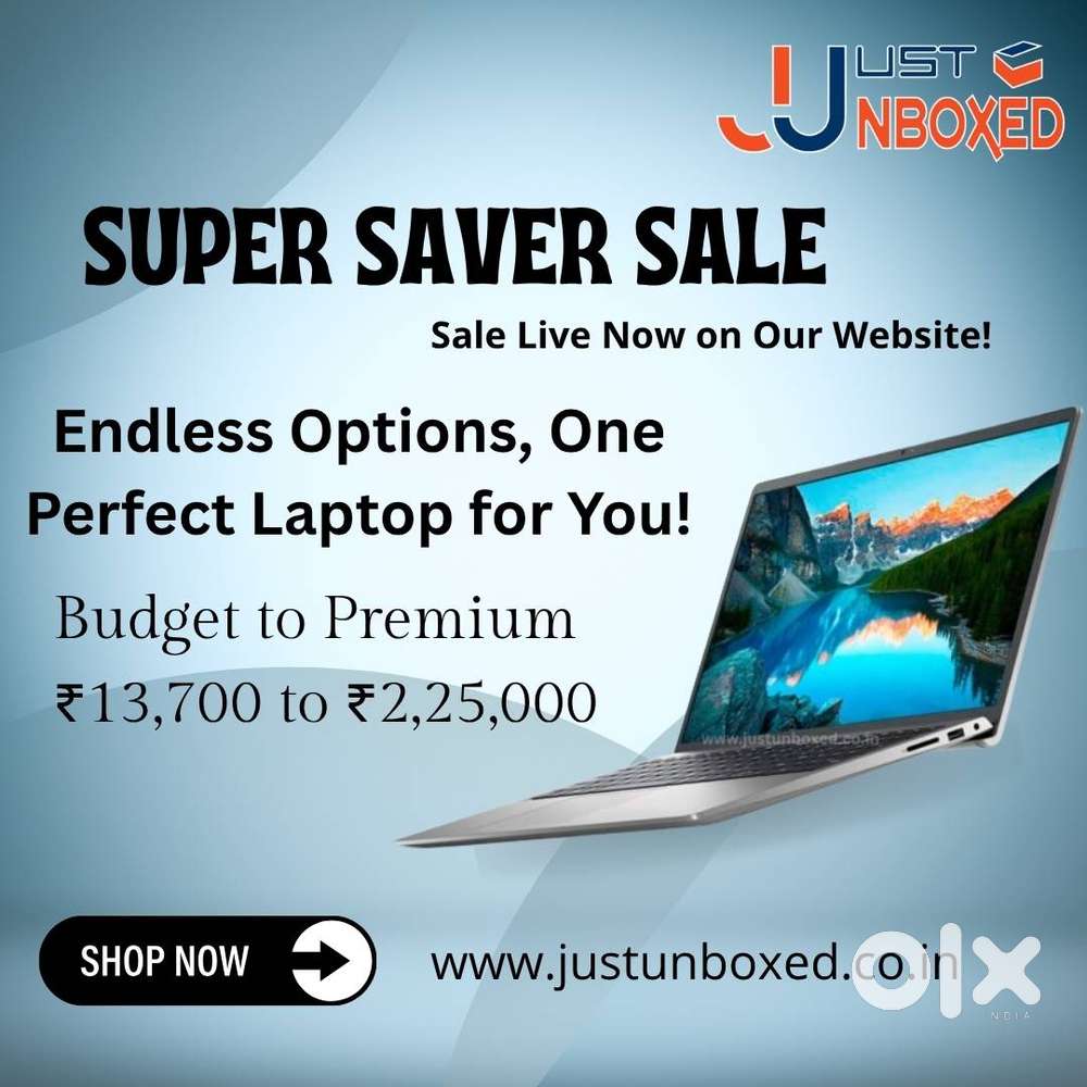Super Saver Sale Live  Laptops from ₹13,700 to ₹2,25,000