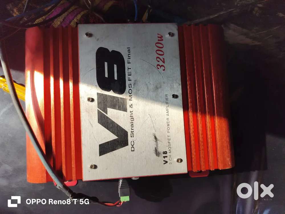 V 18 amplifier 2 chanel