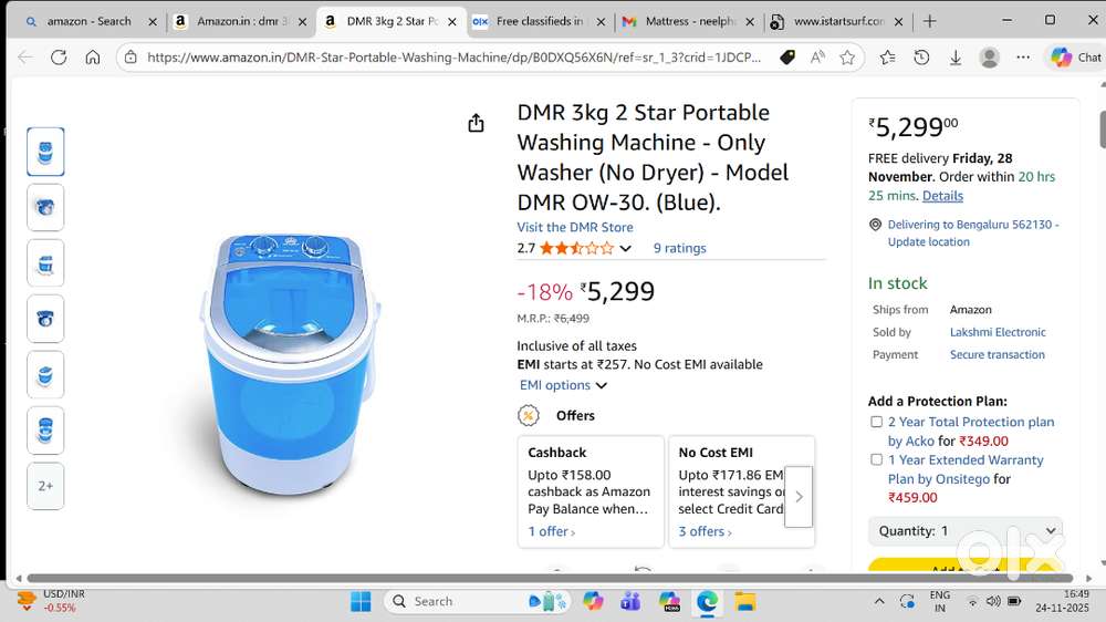 Portable Washing Machine