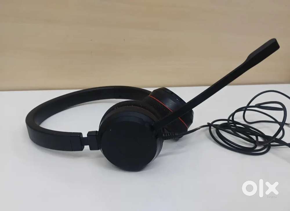 Jabra Evolve 20 Headset –Clear Calls,Noise-Free Mic & All-Day Comfort