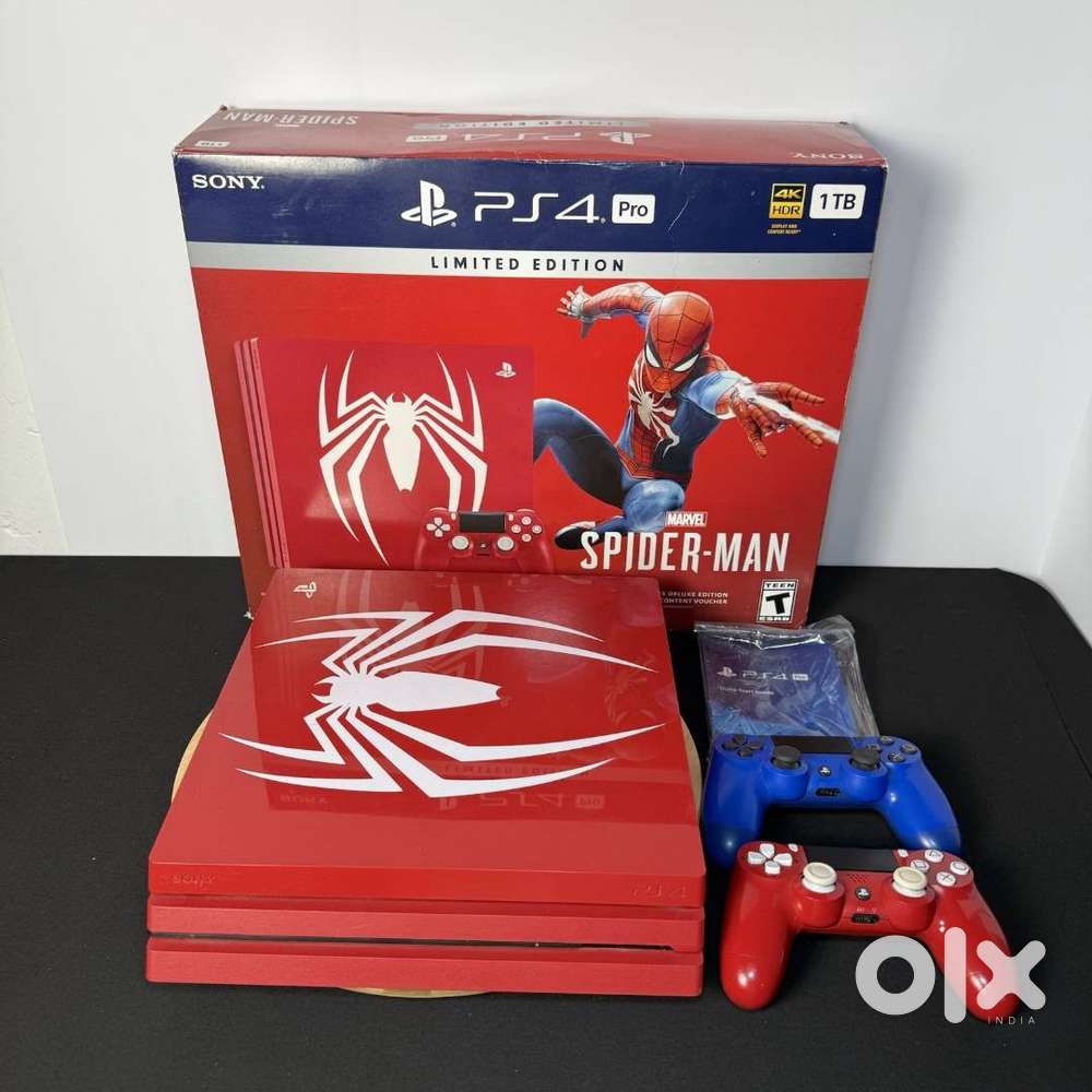 BRAND NEW SONY PLAYSTATION 4 PRO 1TB (Spider-Man Edition) ORIGINAL