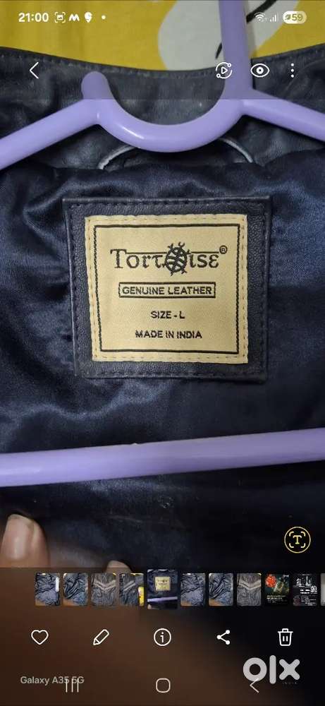 Genuine leather jacket