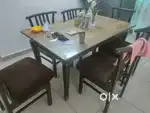 6 Seater wooden dining table
