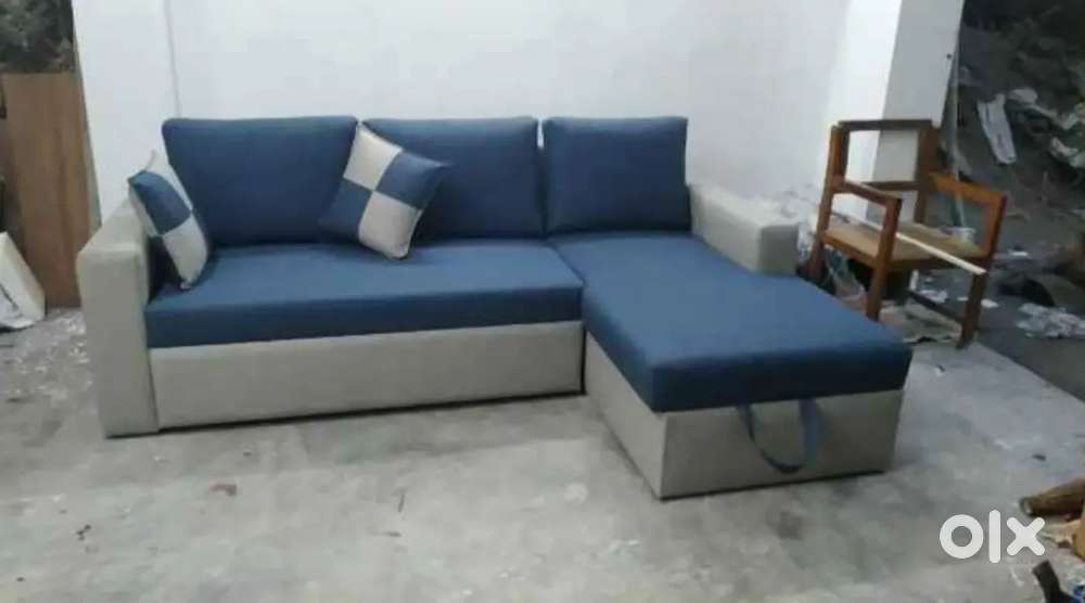 New brand l sofa cum bed and design