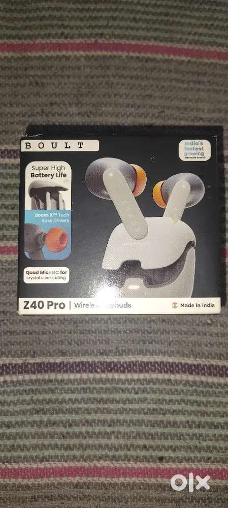 BOULT Z40 pro wireless earbuds