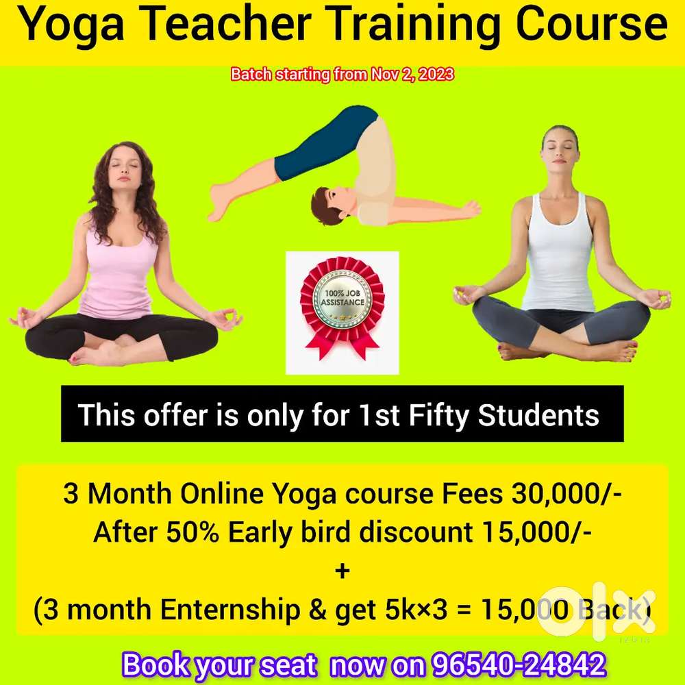 Become Certified Yoga Teacher online