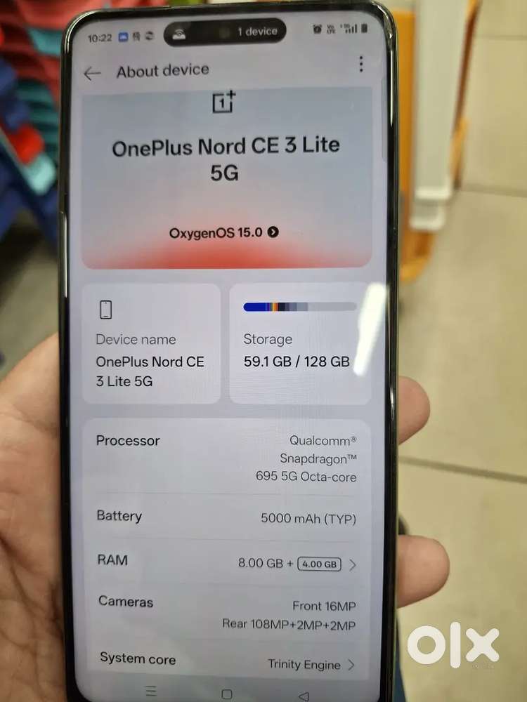 Nord CE3 Lite 5G phone