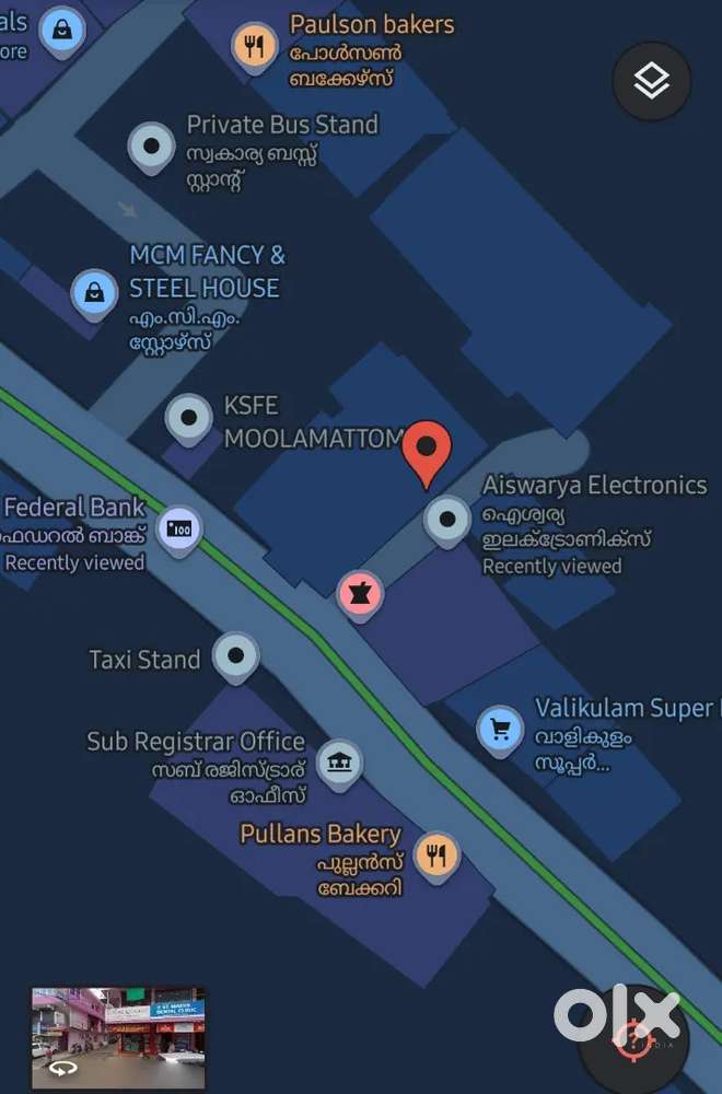 Mooolamattom Town - 2 floor Commercial Building  for Rent