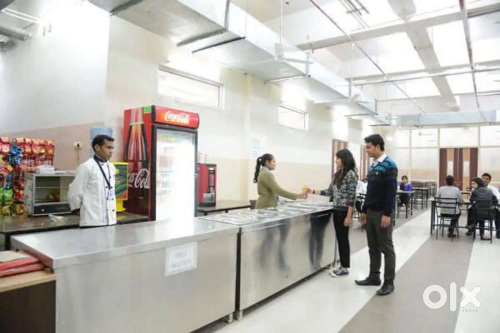 Female staffs at hospital coffee shop