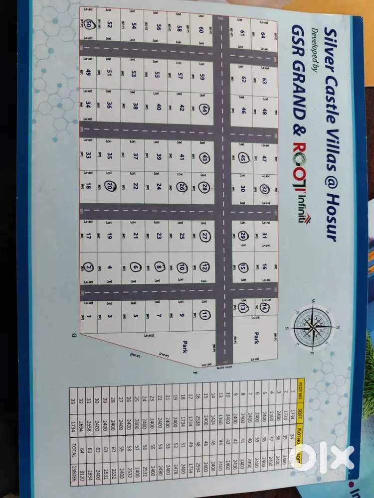 Residential plot for sale