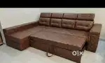 L shape Sofa cumbed with affordable price in Starf Furniture