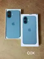 iPhone 16 128gb just 2 months old box accessories with bill