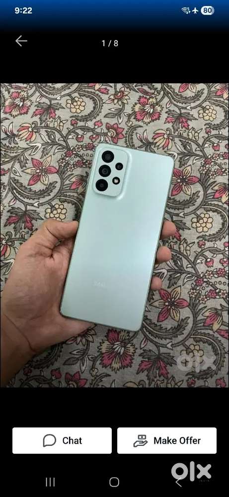 Samsung a73  5g mobile , 8gb 256gb