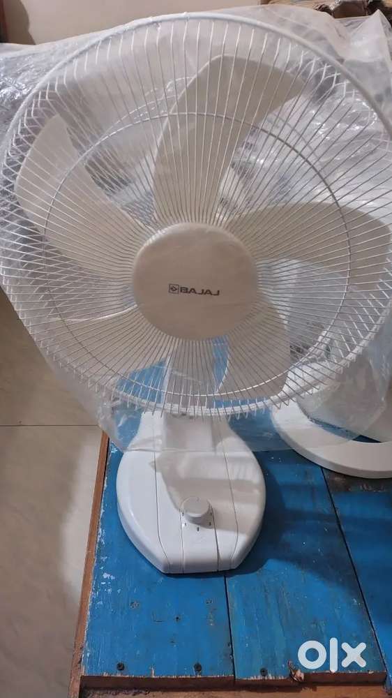 Bajaj table fan brand new