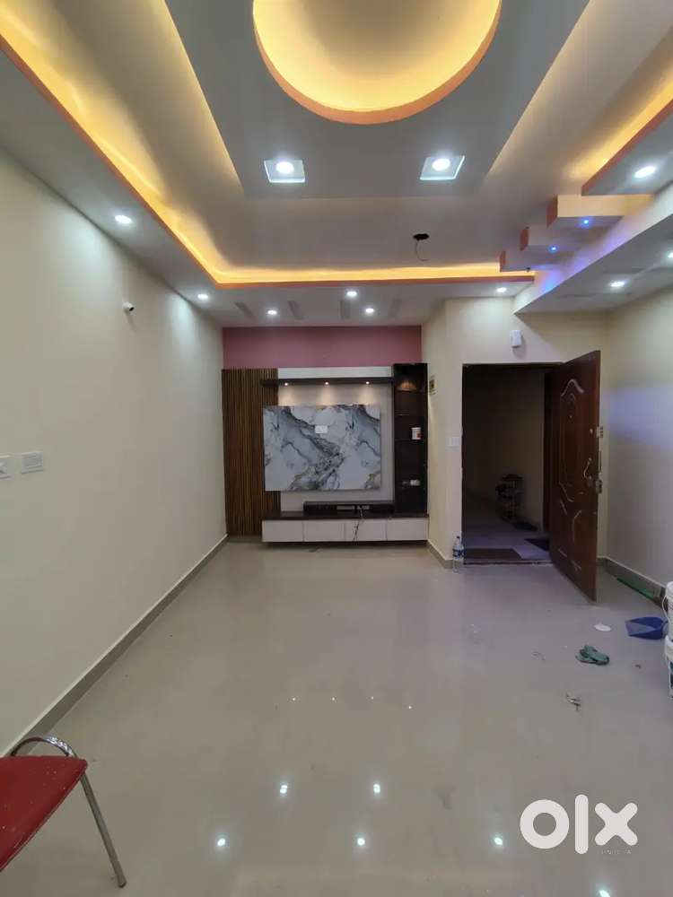 2bhk semi furnished flat