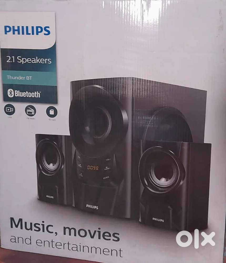 Philips 2.1 Speakers MMS6080B(Bluetooth Connectivity)