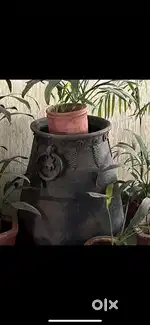 Big Planters Rustic Iron Finish for Homes Hotels Farms height 36” inch