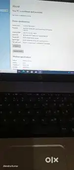 HP laptop Amd processor with charger