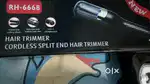 RH-6668 Hair Trimmer – Cordless Split End Hair Trimmer