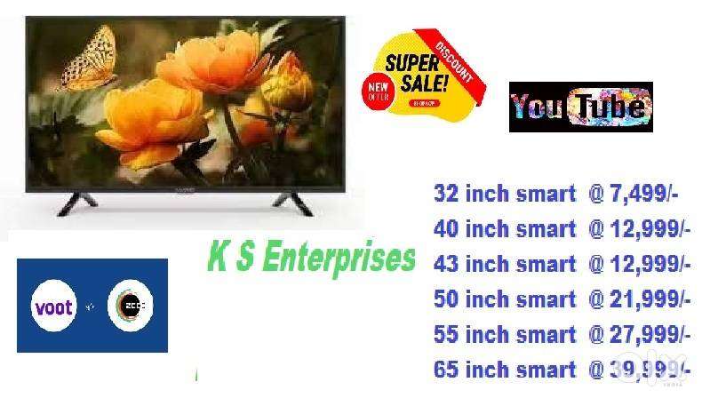 43 INCH 4K UHD FRAMELESS LED @ 12999/-