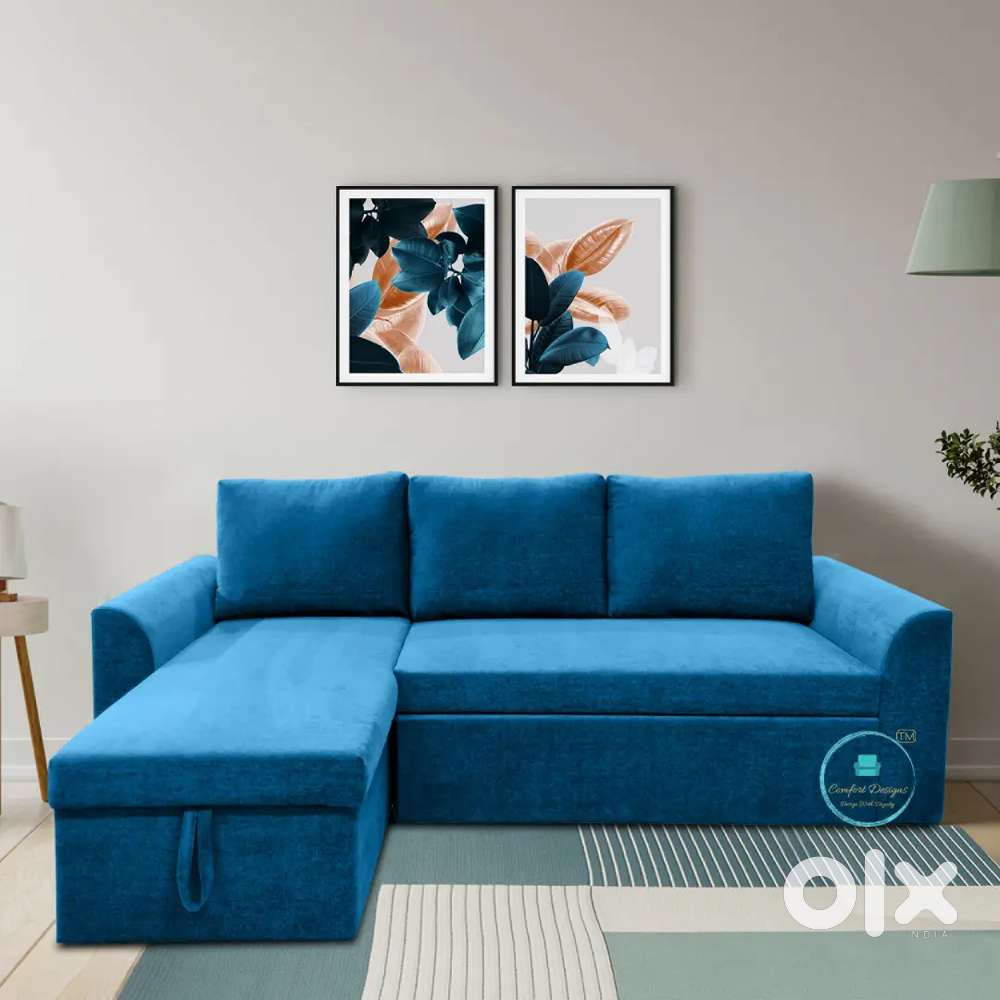 Brand new L shape sofa cumbed at reasonable price