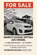 Maruti Suzuki Ertiga in brand new condition ... Just take and drive