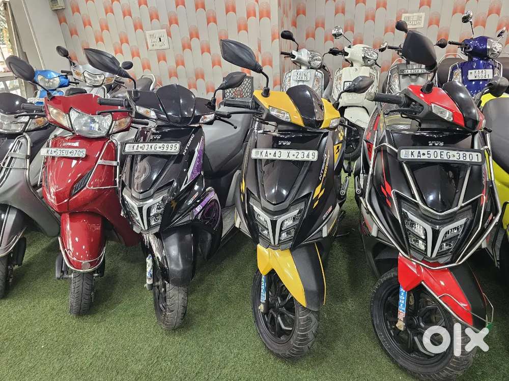Down payment (20,000) immediately delivery TVS Ntorq 125cc 2020 model