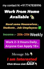 Work from home only for girls and women