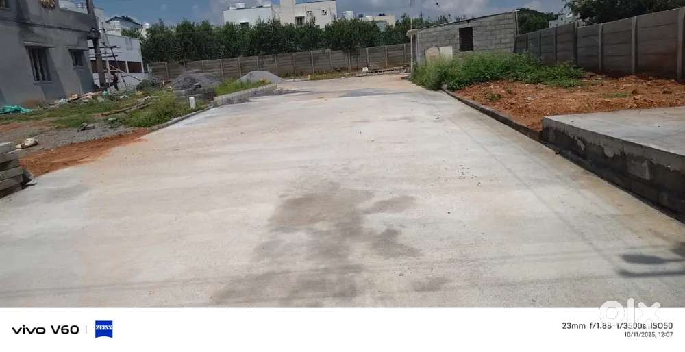 On road plots in siddanapalli Hosur