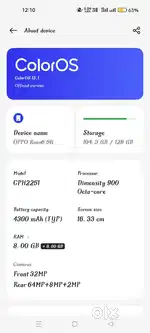 OPPO RENO 6 5G