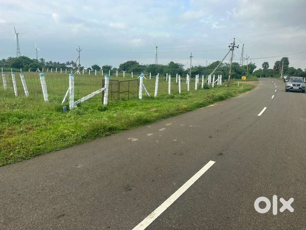 Main road base land sale