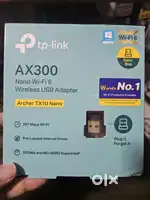 Nano Wifi 6 adapter with 3 year brand warranty